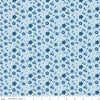 Blue Blooms and Thread